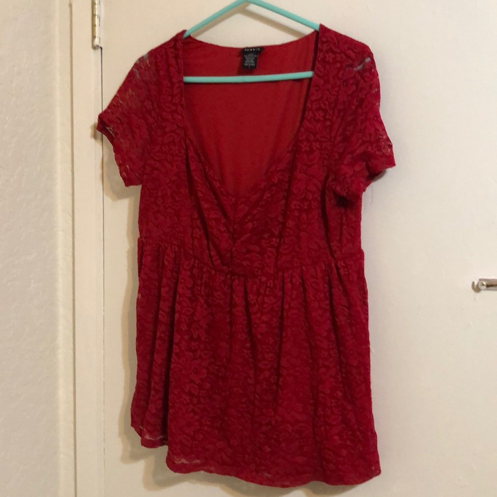 Torrid body fitting top